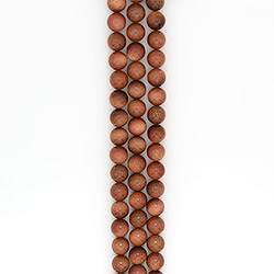 Авантюрин синтетический коричневый 16 мм