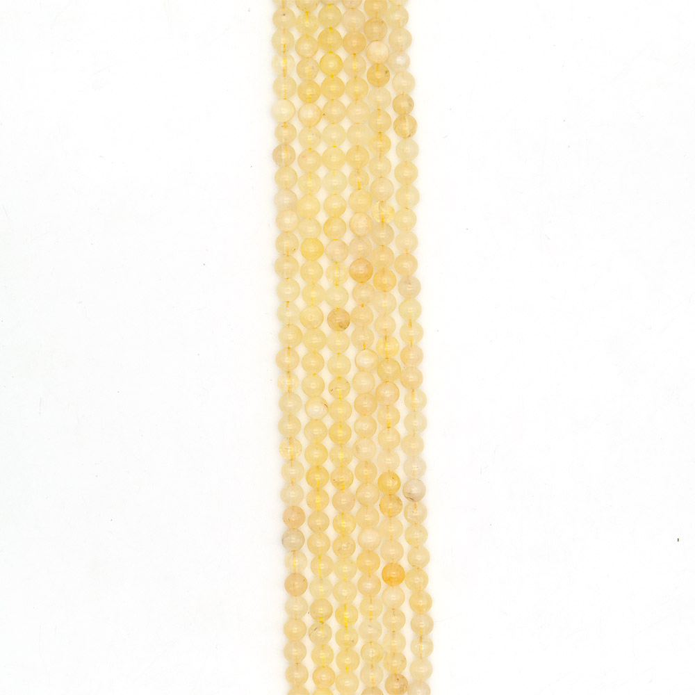 Фото товара кварц цвет бледно-желтый 6 мм