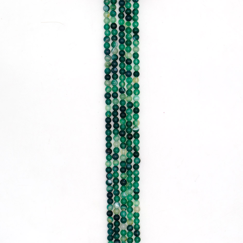 Фото товара агат шар цвет темная бирюза 6 мм