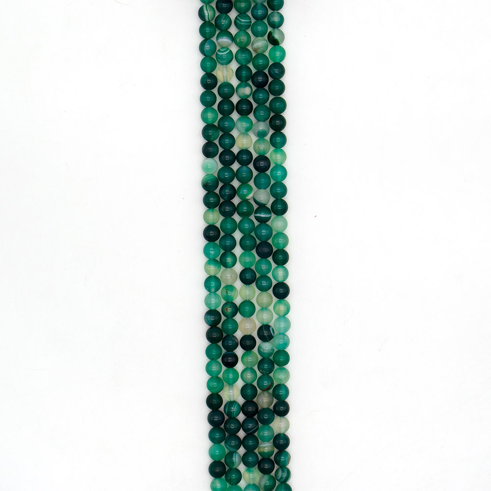 Фото товара агат шар цвет темная бирюза 8 мм