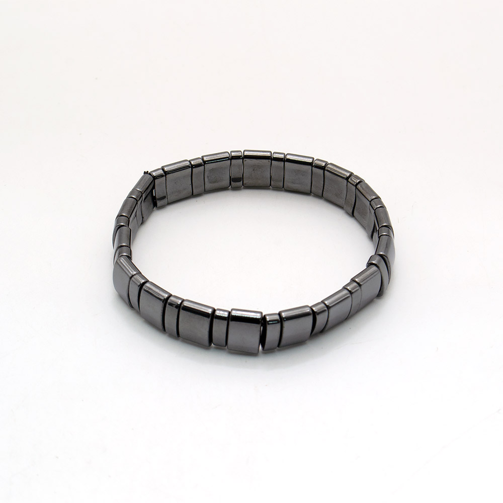 Фото товара браслет из гематита сегмент микс 3х10;7х10 мм