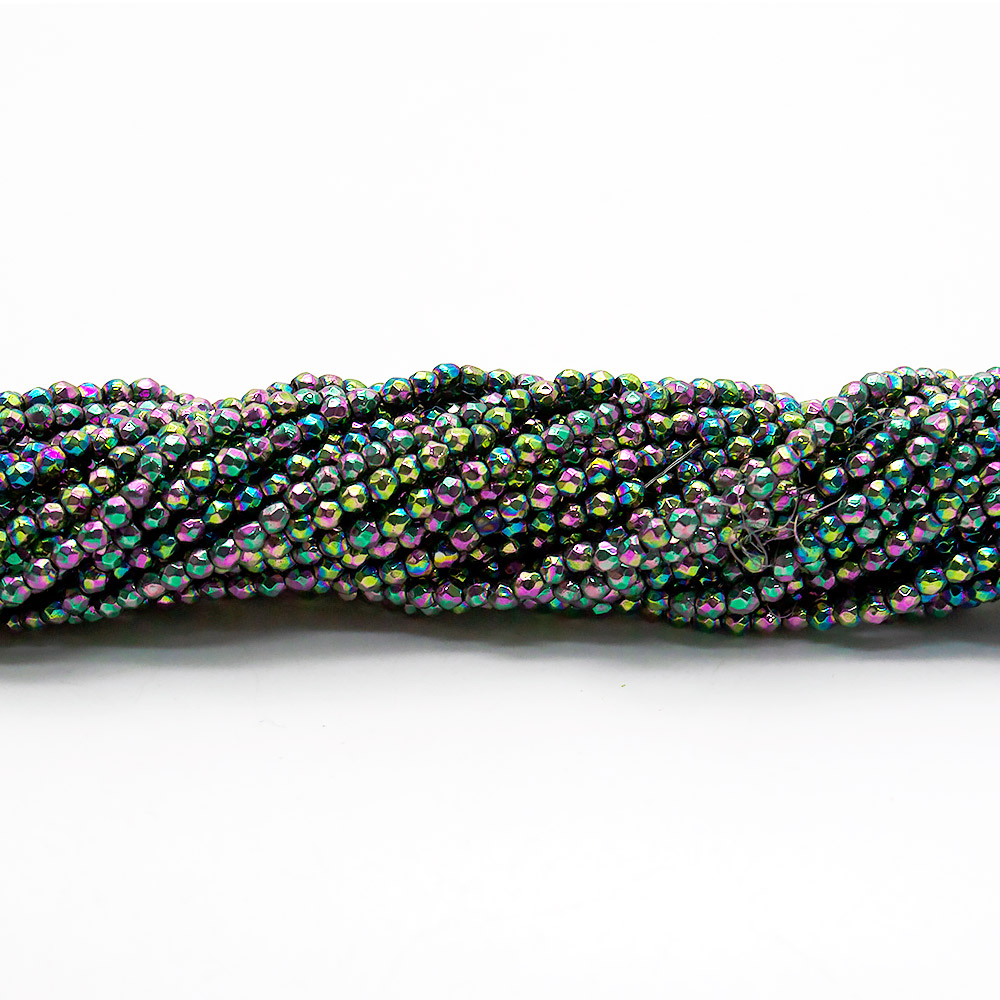 Фото товара гематит микс цветов грань 2 мм