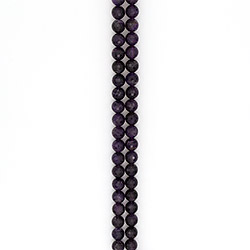 Фото товара аметист шар темный 10 мм мелкая грань 2с