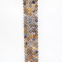 Фото товара агат шар цвет серый с голубым 10 мм