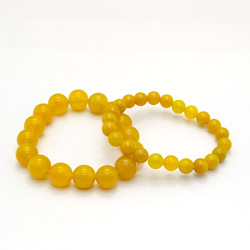Фото товара браслет из халцедона желтого