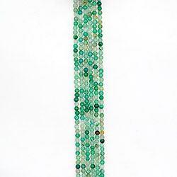 Агат кракле шар цвет бледно-зеленый 6 мм