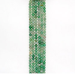 Агат кракле шар цвет бледно-зеленый 8 мм