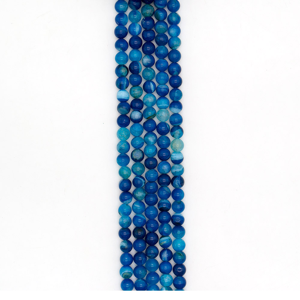 Фото товара агат кракле шар цвет синий 10 мм