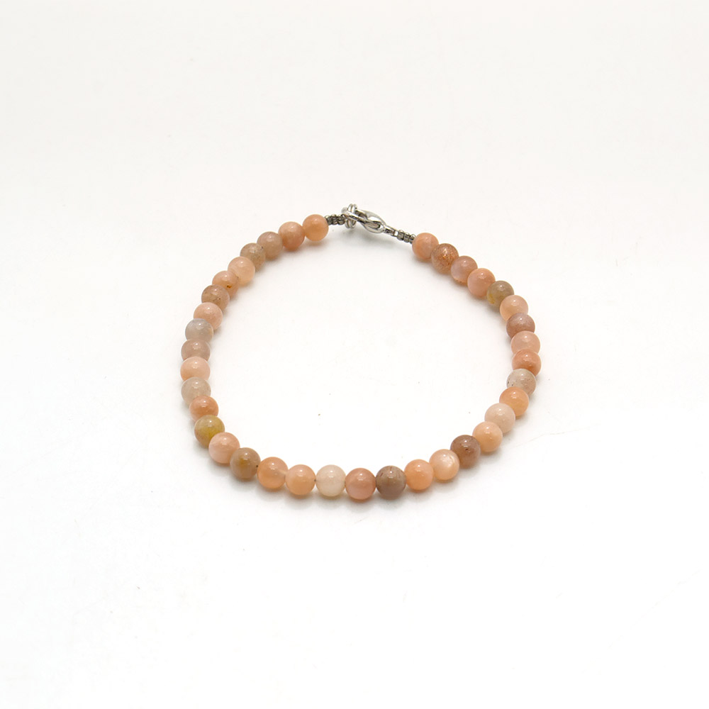 Фото товара браслет из солнечного камня 4 мм