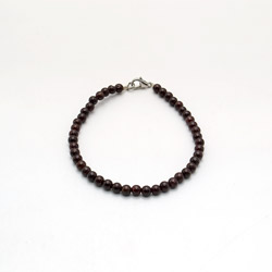 Браслет из граната 4 мм люкс