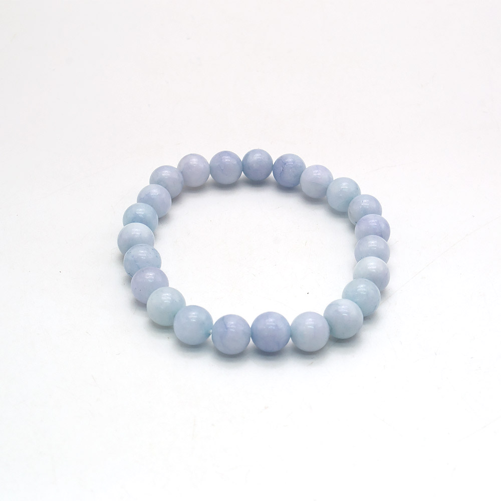 Фото товара браслет из кварца цвет аквамарин