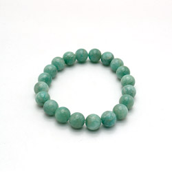 Браслет из амазонита шар