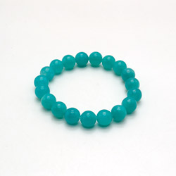 Фото товара браслет из амазонита прозрачного шар