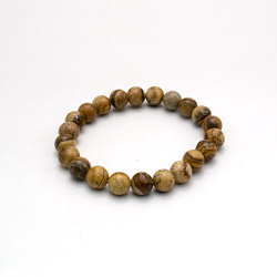 Браслет из яшмы песчанной 8мм