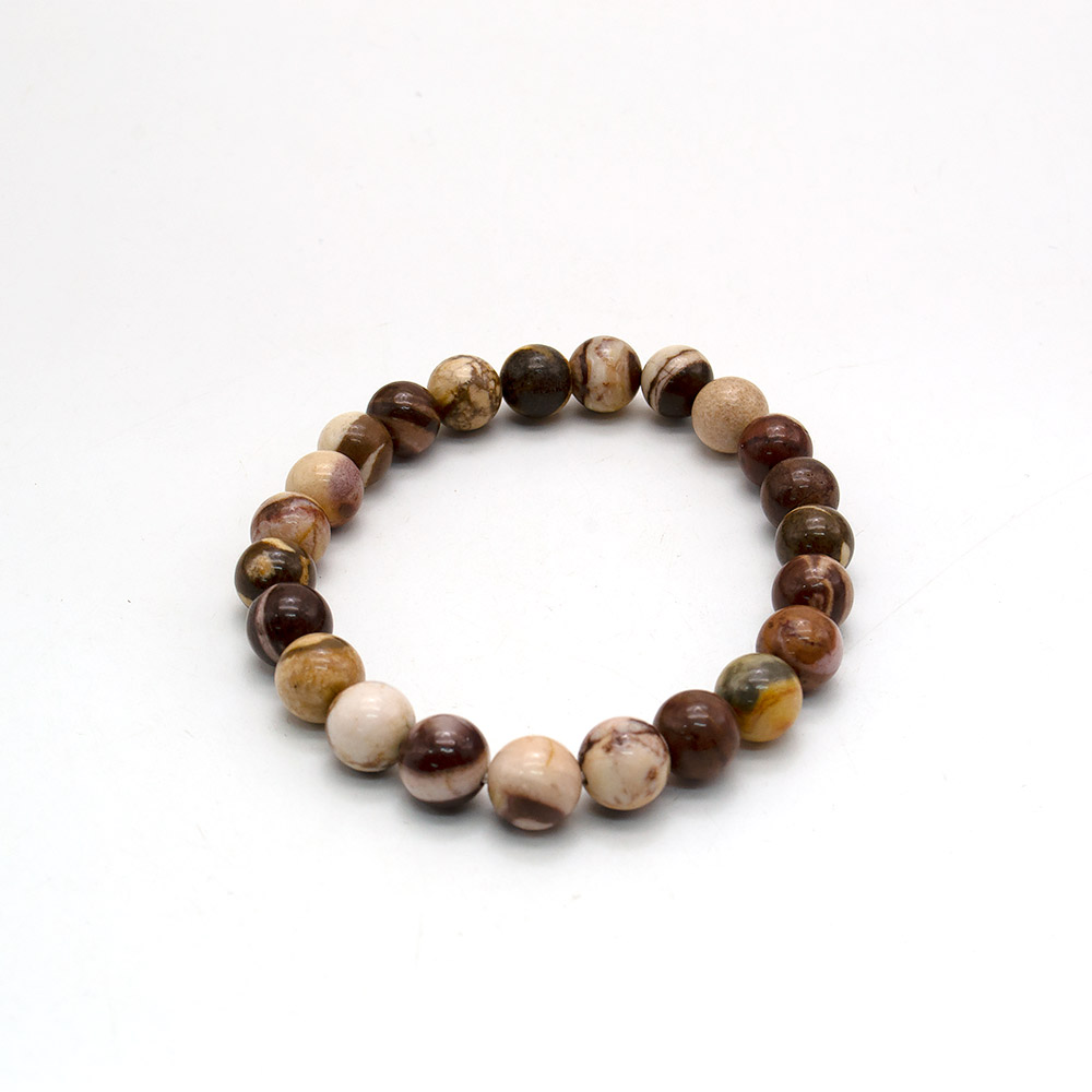 Фото товара браслет из яшмы зебровой 8мм