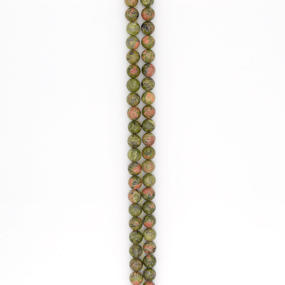 Фото товара яшма унакит 12 мм 1 сорт