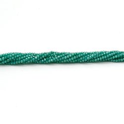 Циркон цвет бирюзовый грань люкс 2 мм