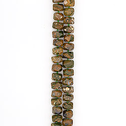 Яшма унакит рондоль грань 13*19 мм 1 сорт