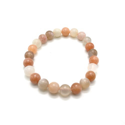 Браслет из солнечного камня с адуляром