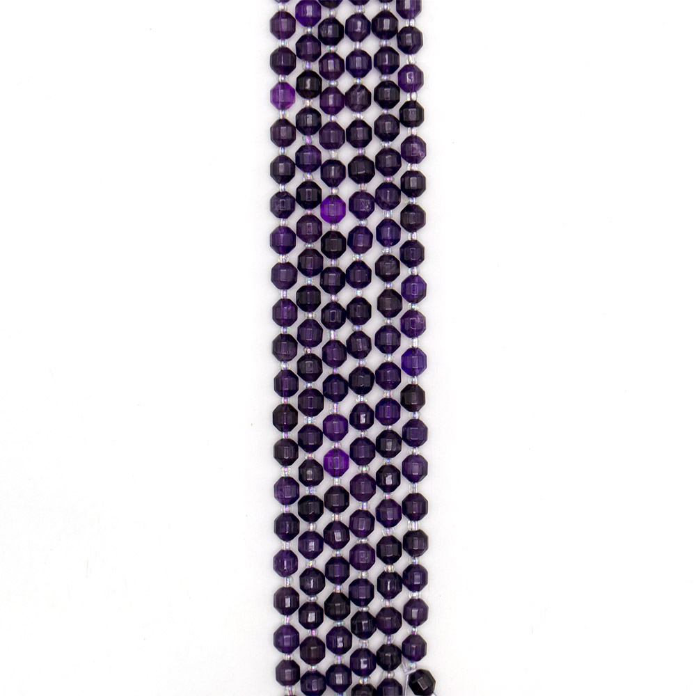 Фото товара аметист биконус грань 8 мм