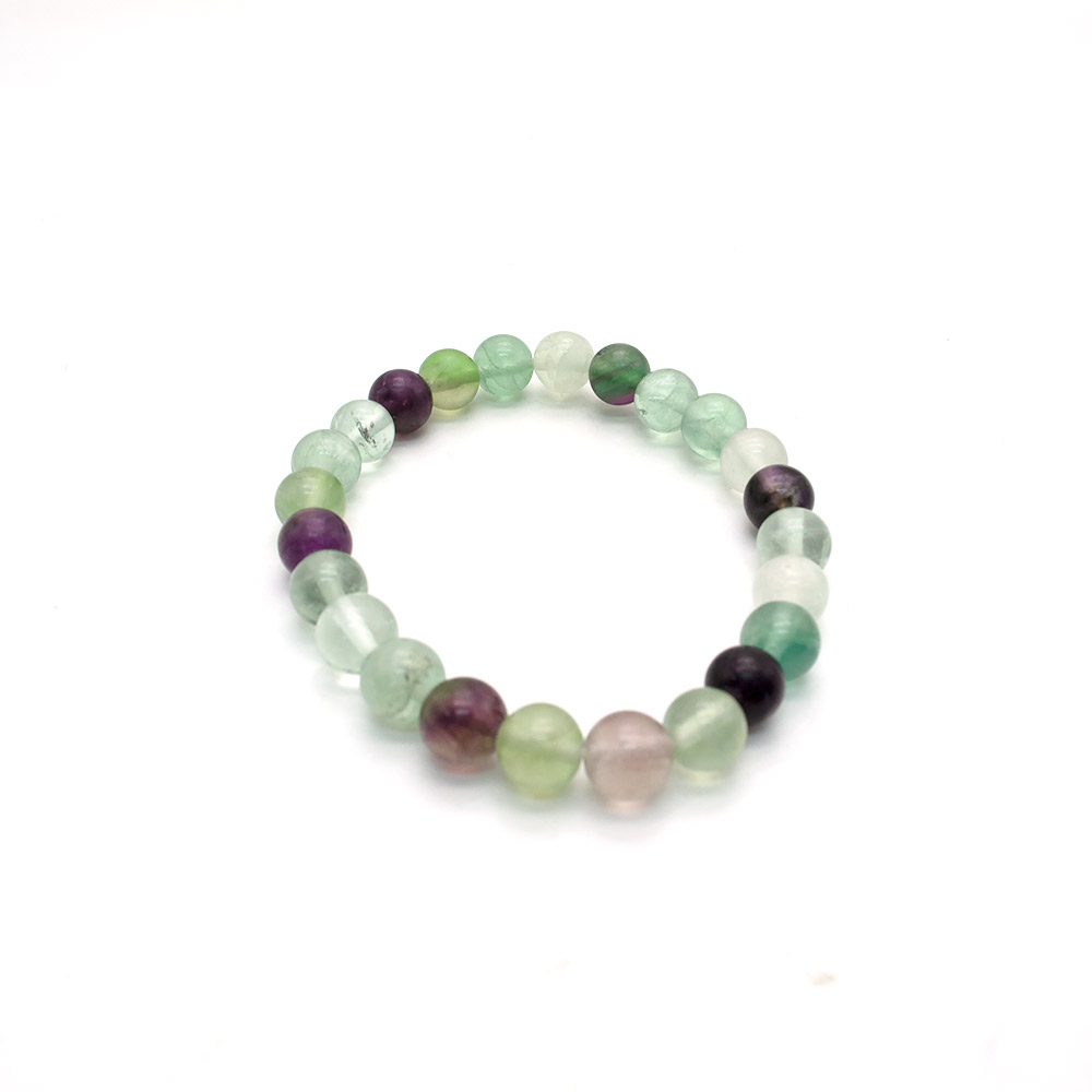 Фото товара браслет из флюорита шар 8 мм