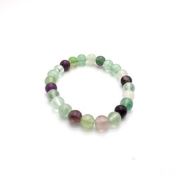 Браслет из флюорита шар 8 мм