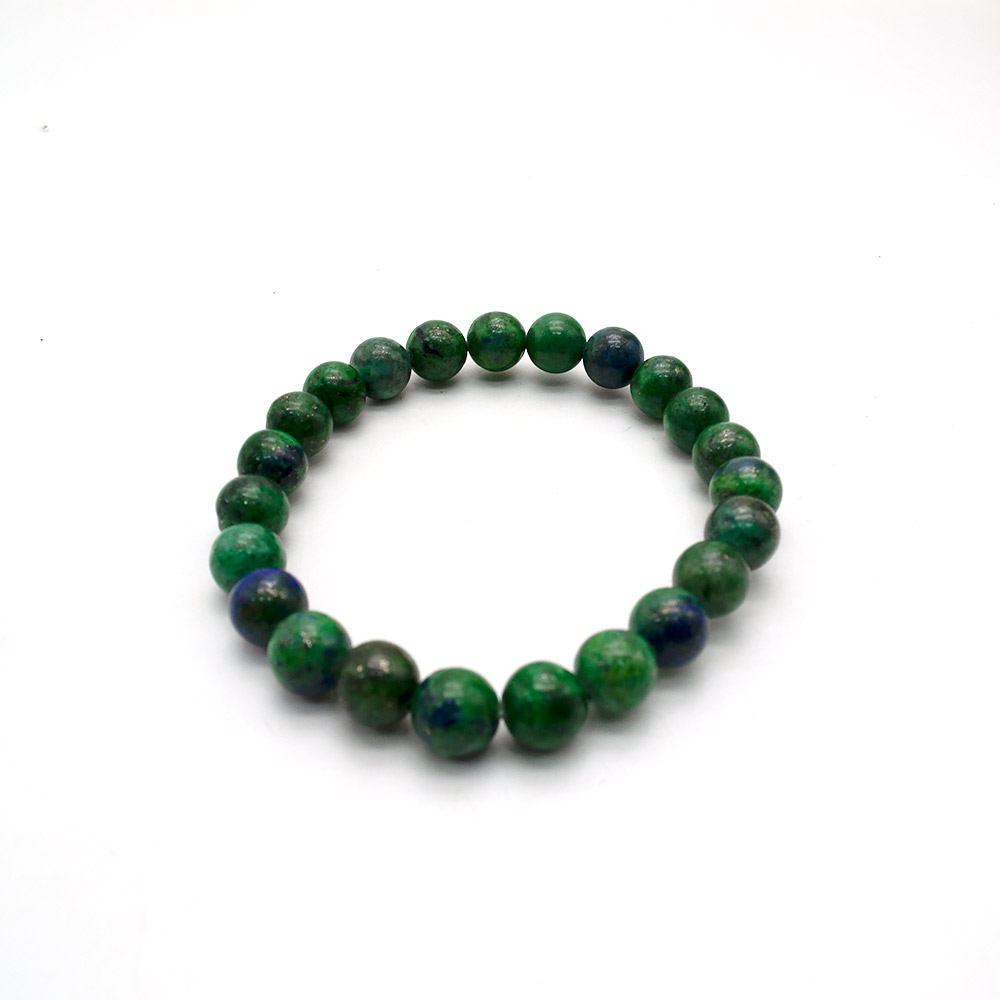Фото товара браслет из азурита шар 8 мм