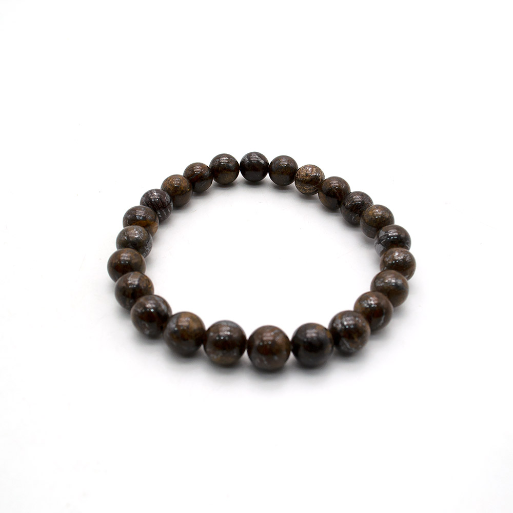 Фото товара браслет из бронзита шар