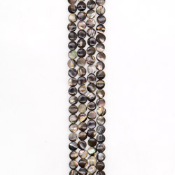 Перламутр коричневый таблетка круглая 10 мм