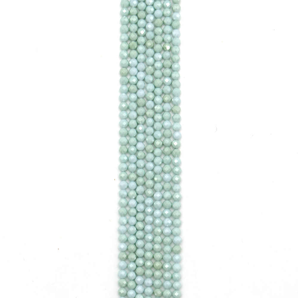 Фото товара циркон цвет амазонит грань 3 мм