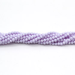 Циркон цвет аметист лавандовый матовый шар грань 3 мм