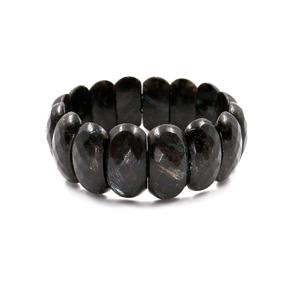 Фото товара браслет из астрофиллита сегмент 25*13мм грань