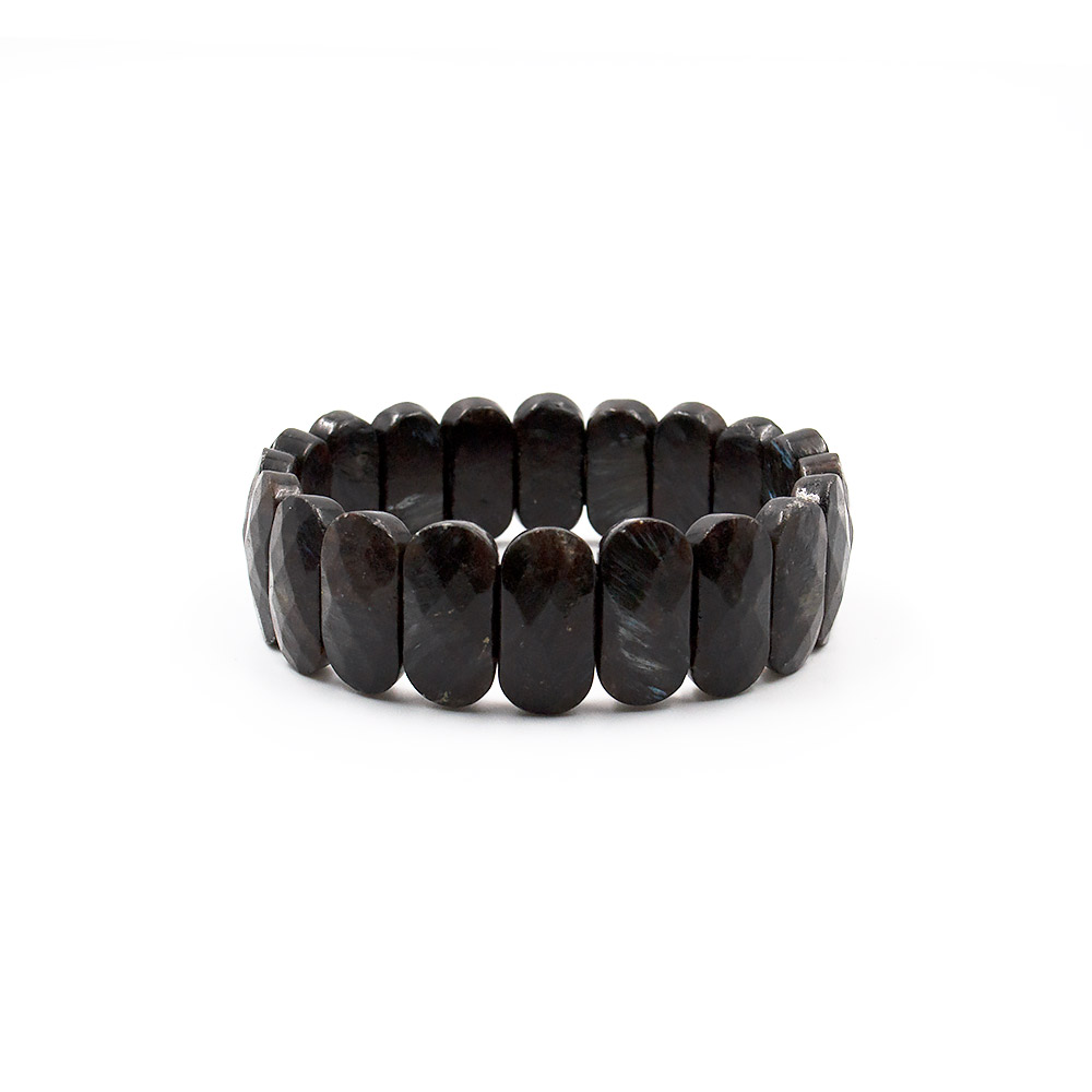 Фото товара браслет из астрофиллита сегмент 20*10 мм грань