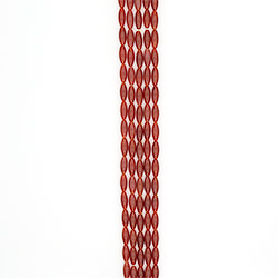 Сердолик рыжий однотонный бочонок 23*12 мм