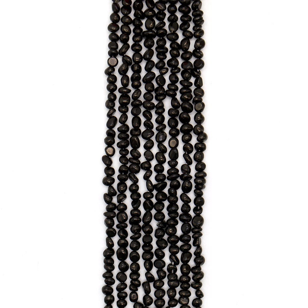 Фото товара гагат галтовка 8*6 мм