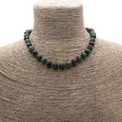 Бусы из цоизита 10 мм