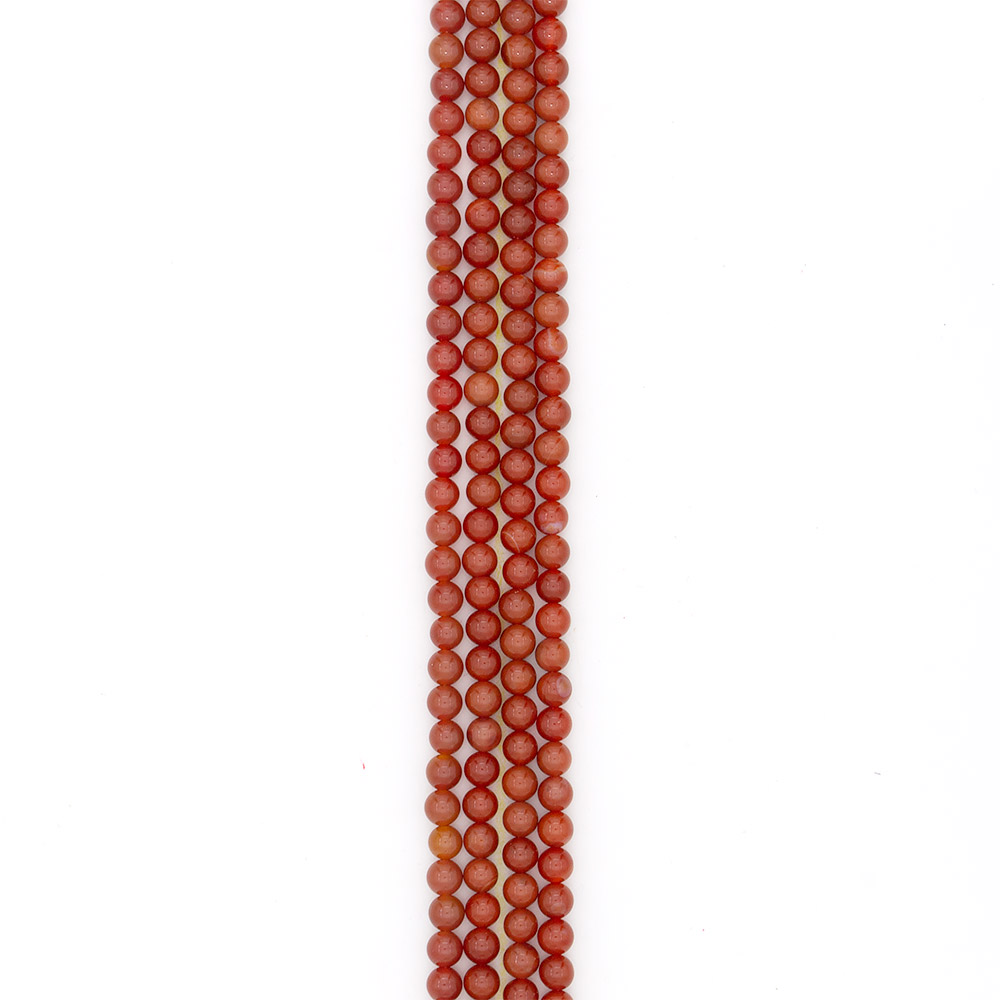 Фото товара сердолик светлый 8 мм 1 сорт