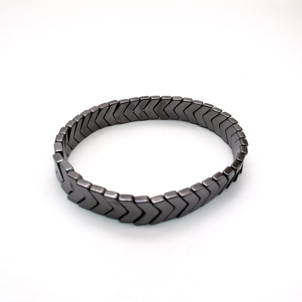 Фото товара браслет гематит стрелка плоская 10*4мм