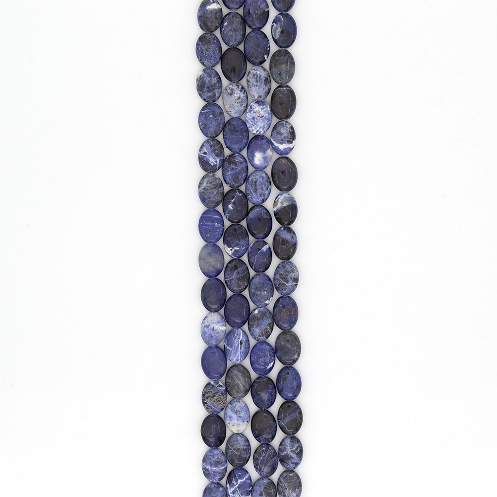 Фото товара содалит темный таблетка овальная 16*12 мм