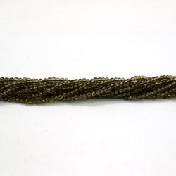 Фото товара ювелирное стекло цвет оливковый грань