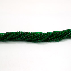 Ювелирное стекло цвет изумруд грань