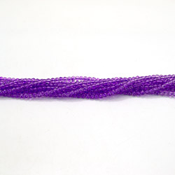 Ювелирное стекло сиреневое грань