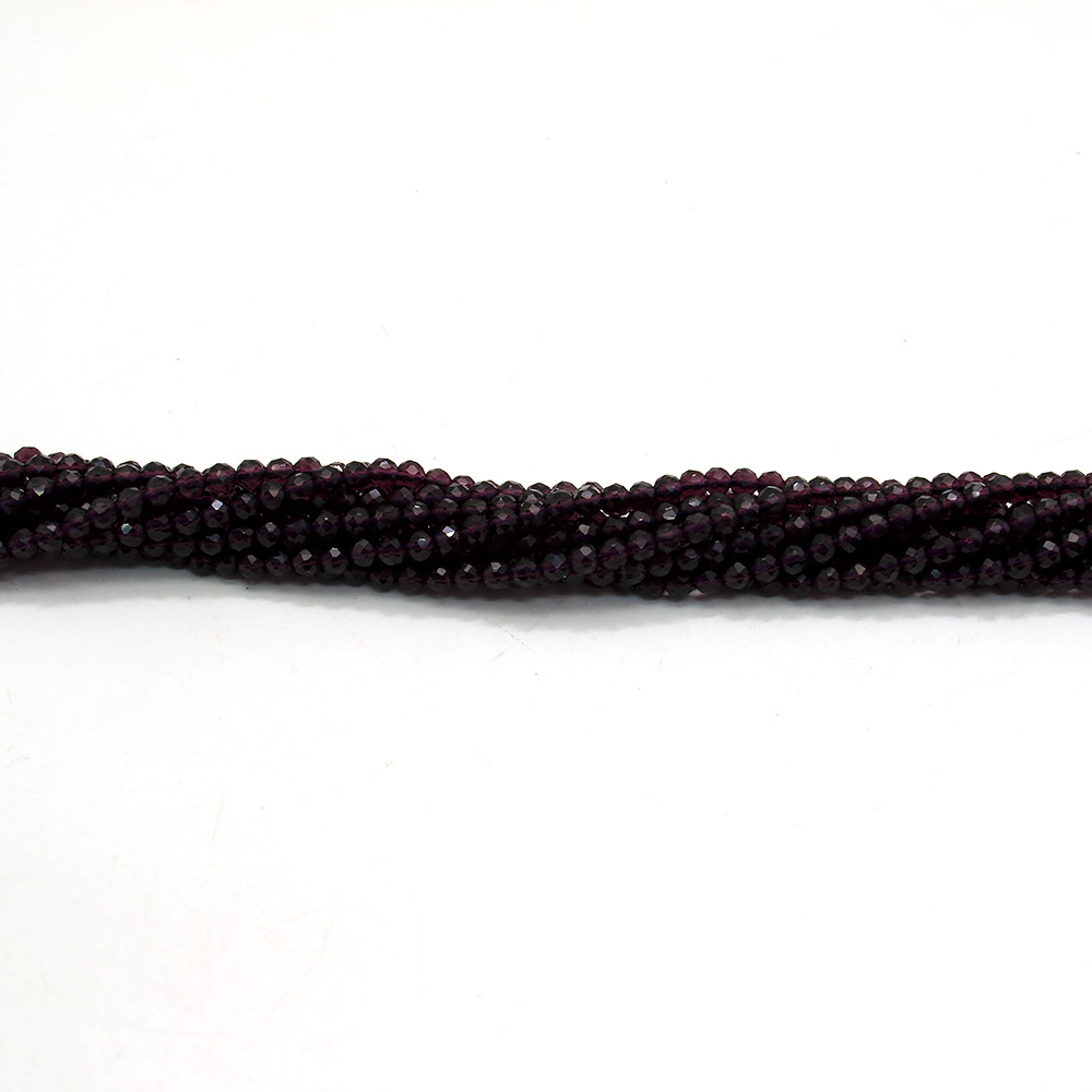 Фото товара ювелирное стекло цвет фиолетовый грань