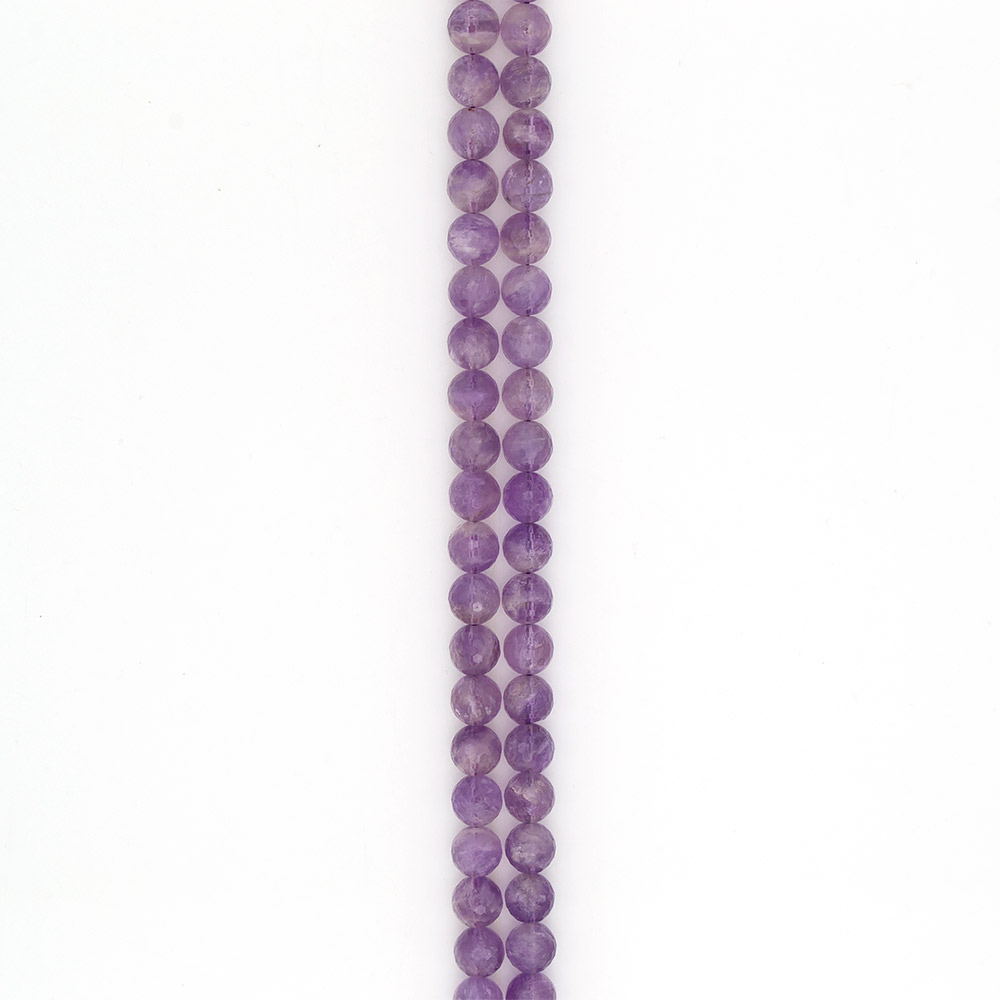 Фото товара аметист шар светлый граненый 12 мм