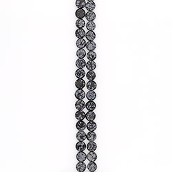 Обсидиан снежный таблетка 17 мм