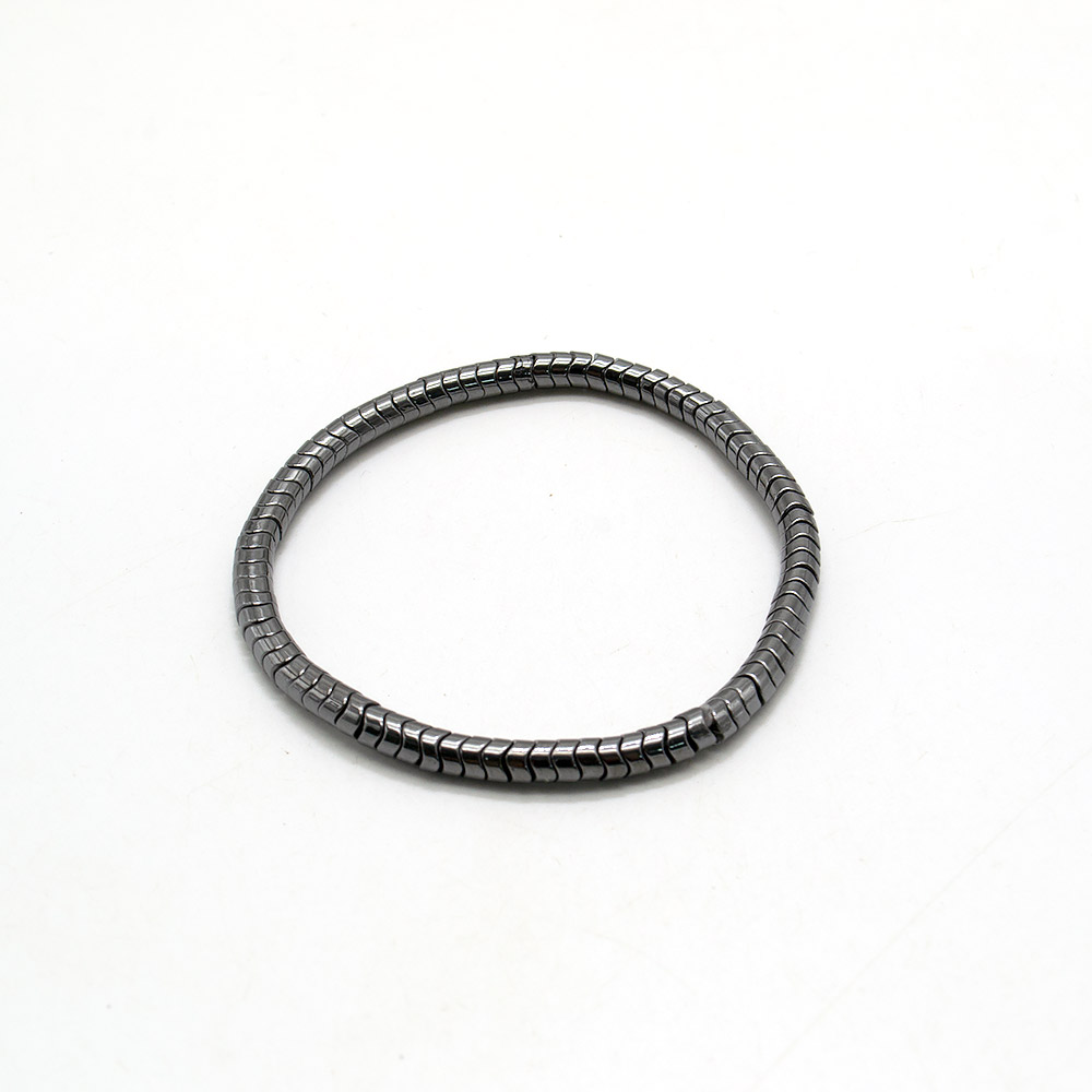 Фото товара браслет из гематита разделитель волна 2*4 мм