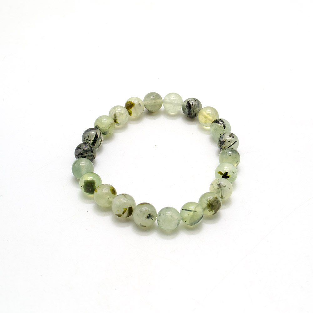 Фото товара браслет из пренита шар 8 мм