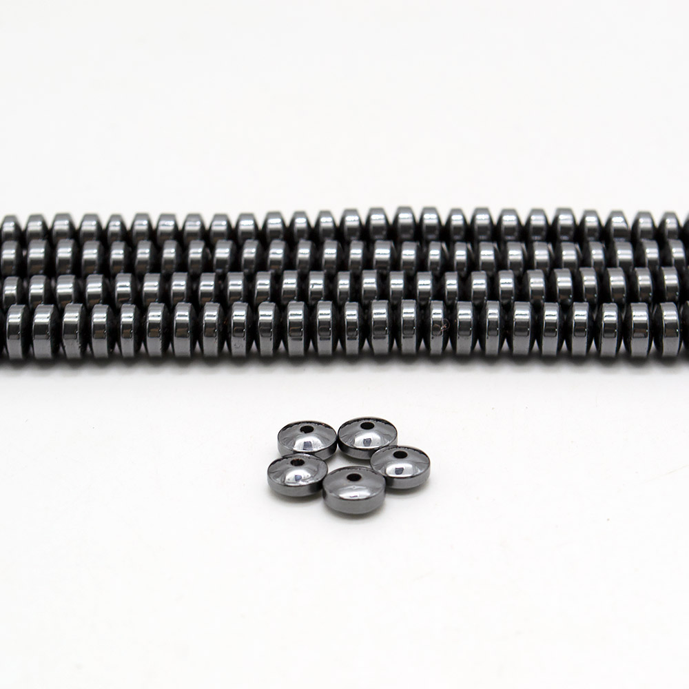 Фото товара гематит диск 6*3 мм 