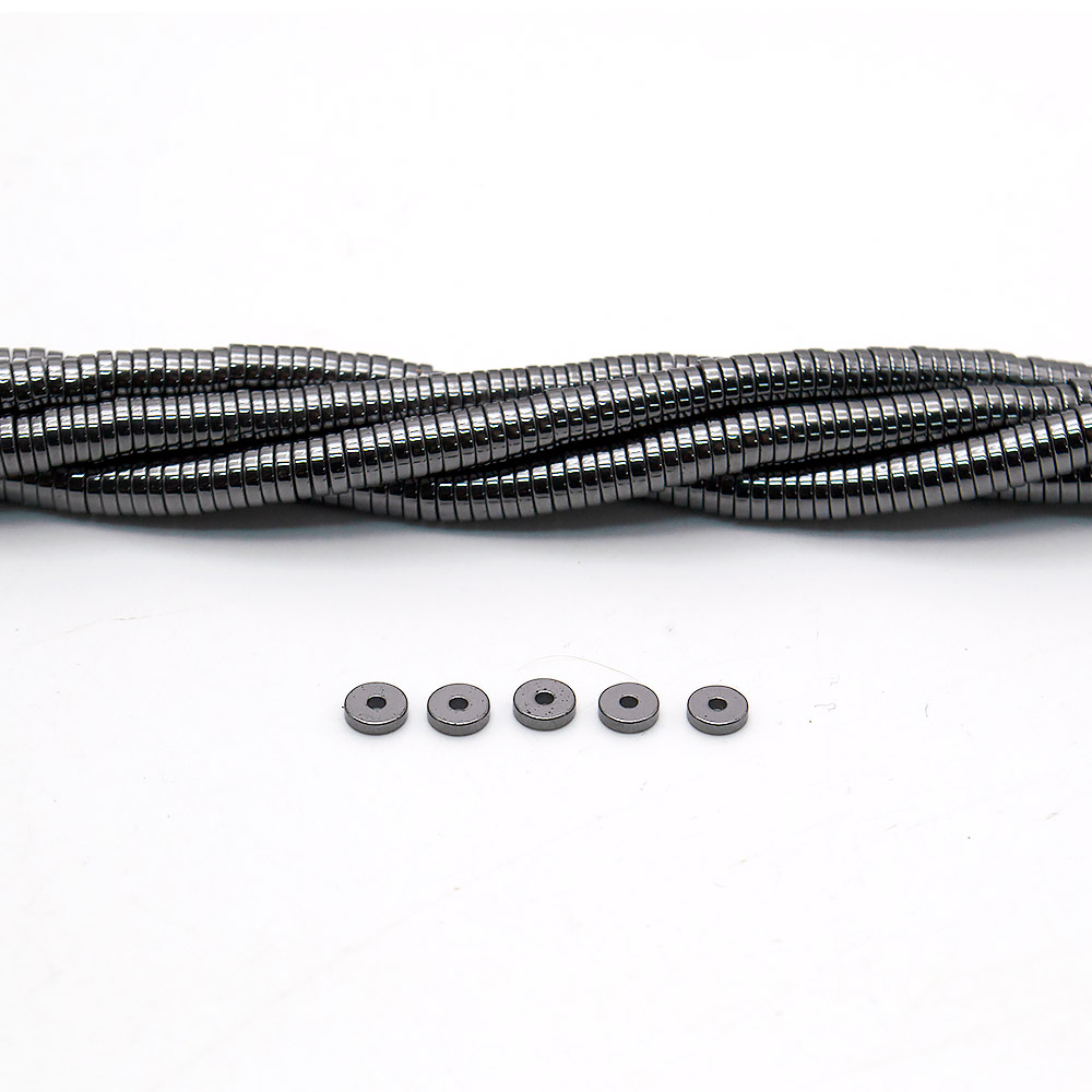 Гематит шайба 4*1мм  