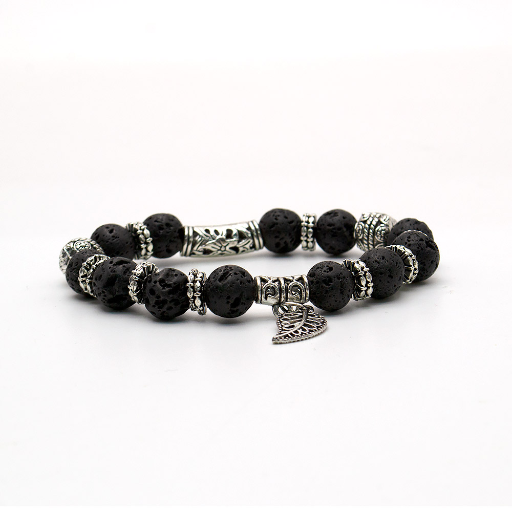 Фото товара браслет из лавы "пандора" 10 мм